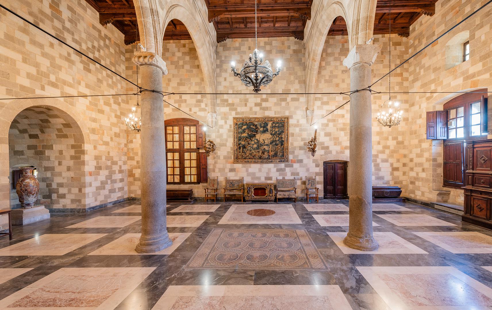 Grand Master Palace in Rhodes, Greece